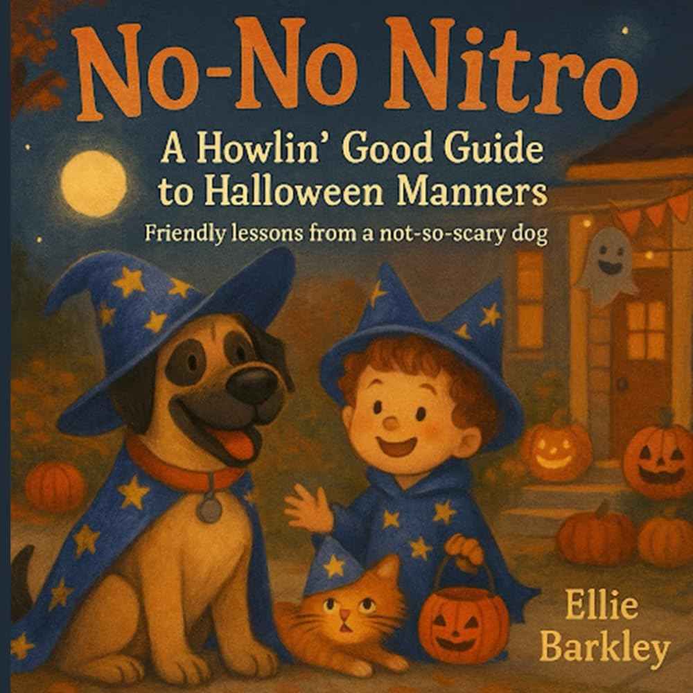 No-No Nitro A Howlin' Good Guide to Halloween Manners: Friendly Lessons from a Not-So-Scary Dog