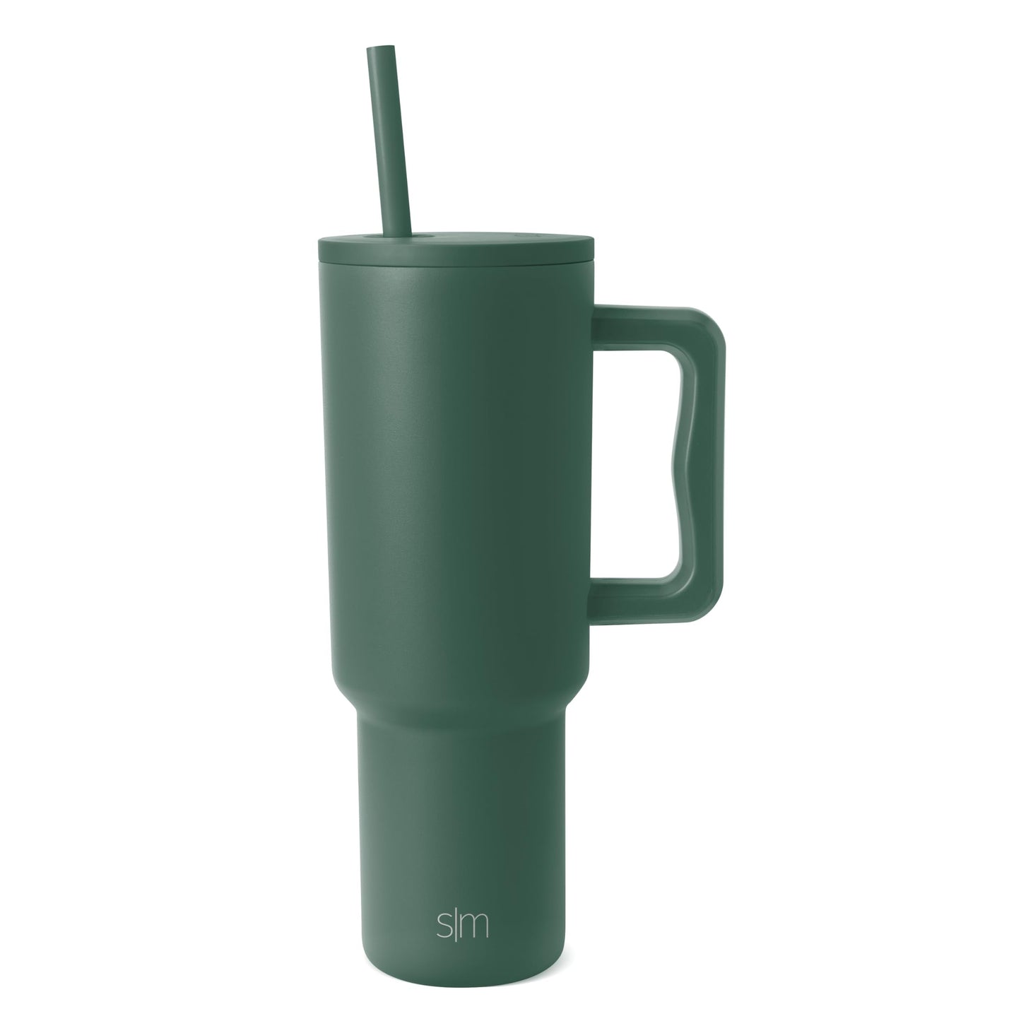 Simple Modern Tumbler with Handle and Straw | 40oz | Green 🍁 All In One Marketplace Canada