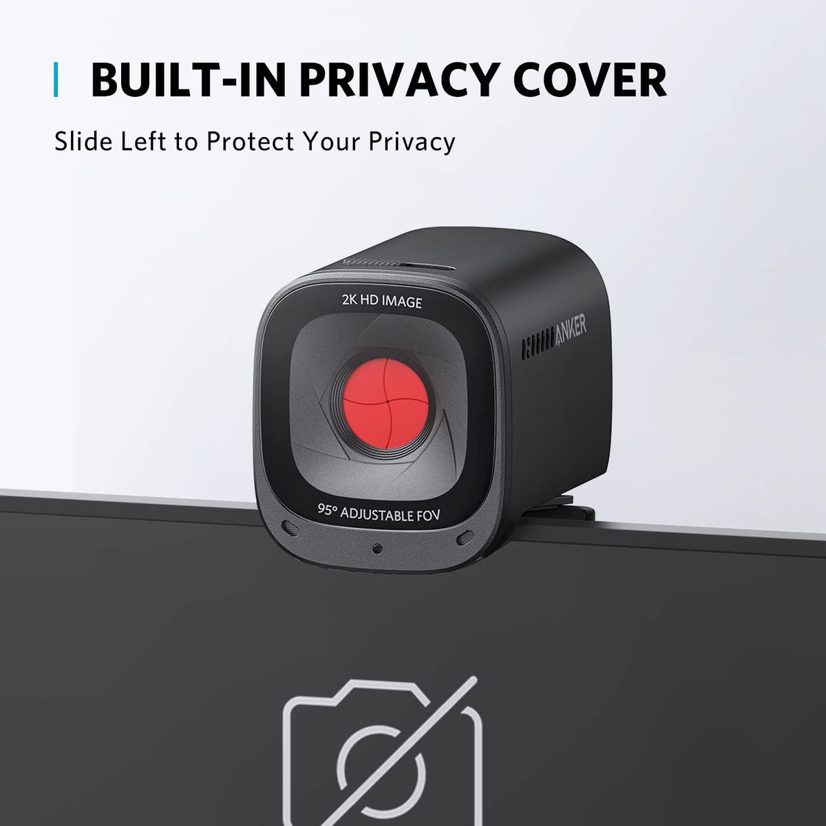 Anker PowerConf C200 2K Webcam for PC, Webcam for Laptop, Computer Camera, with AI-Noise Canceling Microphones, Stereo Mics, Adjustable Field of View, Low-Light Correction, Built-in Privacy Cover 🍁 All In One Marketplace Canada