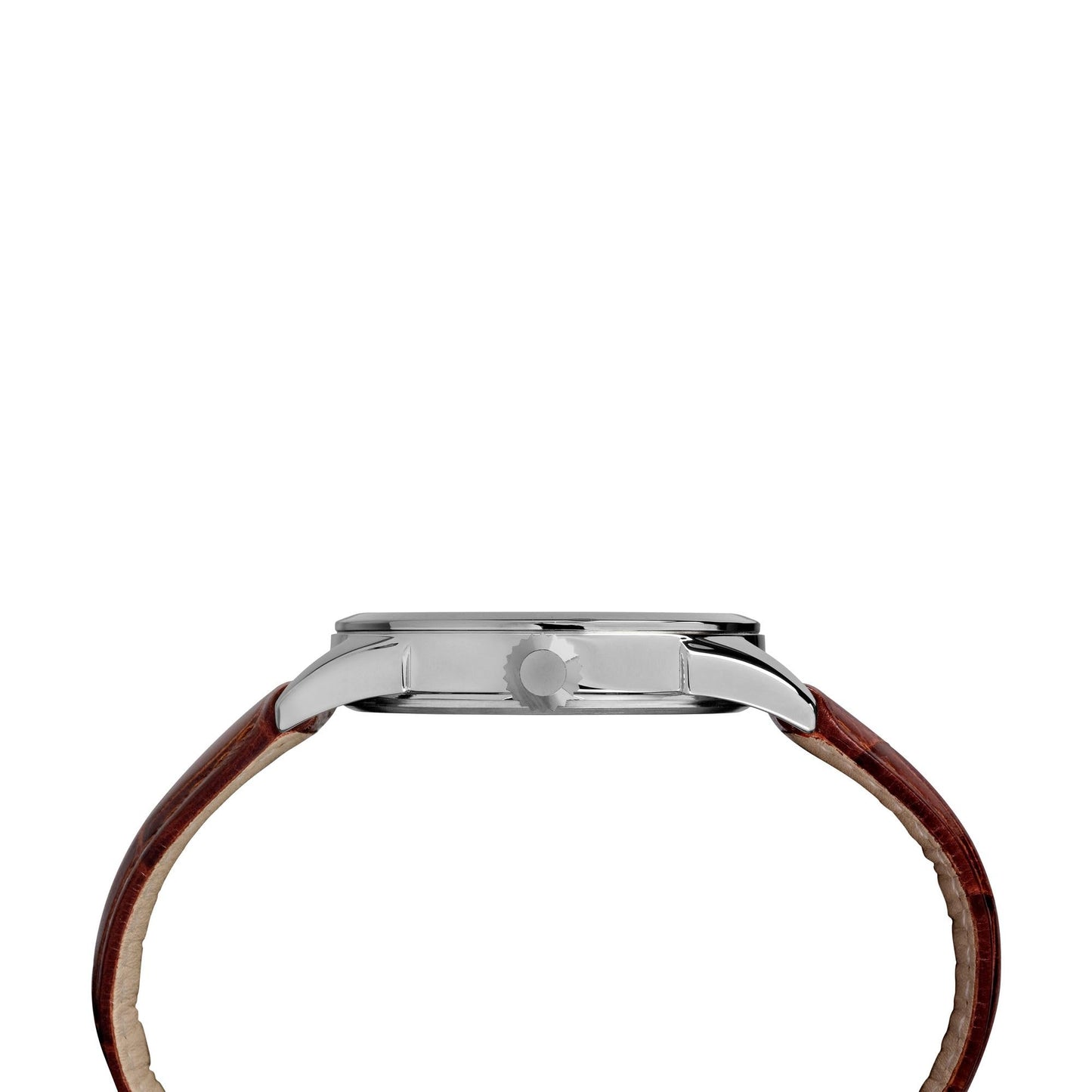 Timex Men's TW2R63800 Easy Reader 38mm Brown/Blue Croco Pattern Leather Strap Watch 🍁 All In One Marketplace Canada