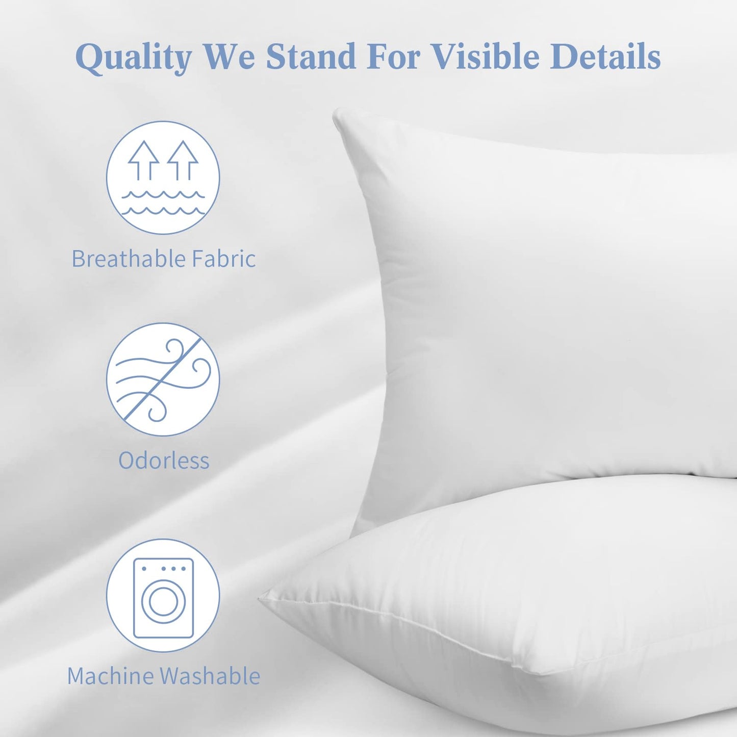 SHERWOOD Hotel Collection Soft Down Alternative Bed Pillows (Queen) 🍁 All In One Marketplace Canada