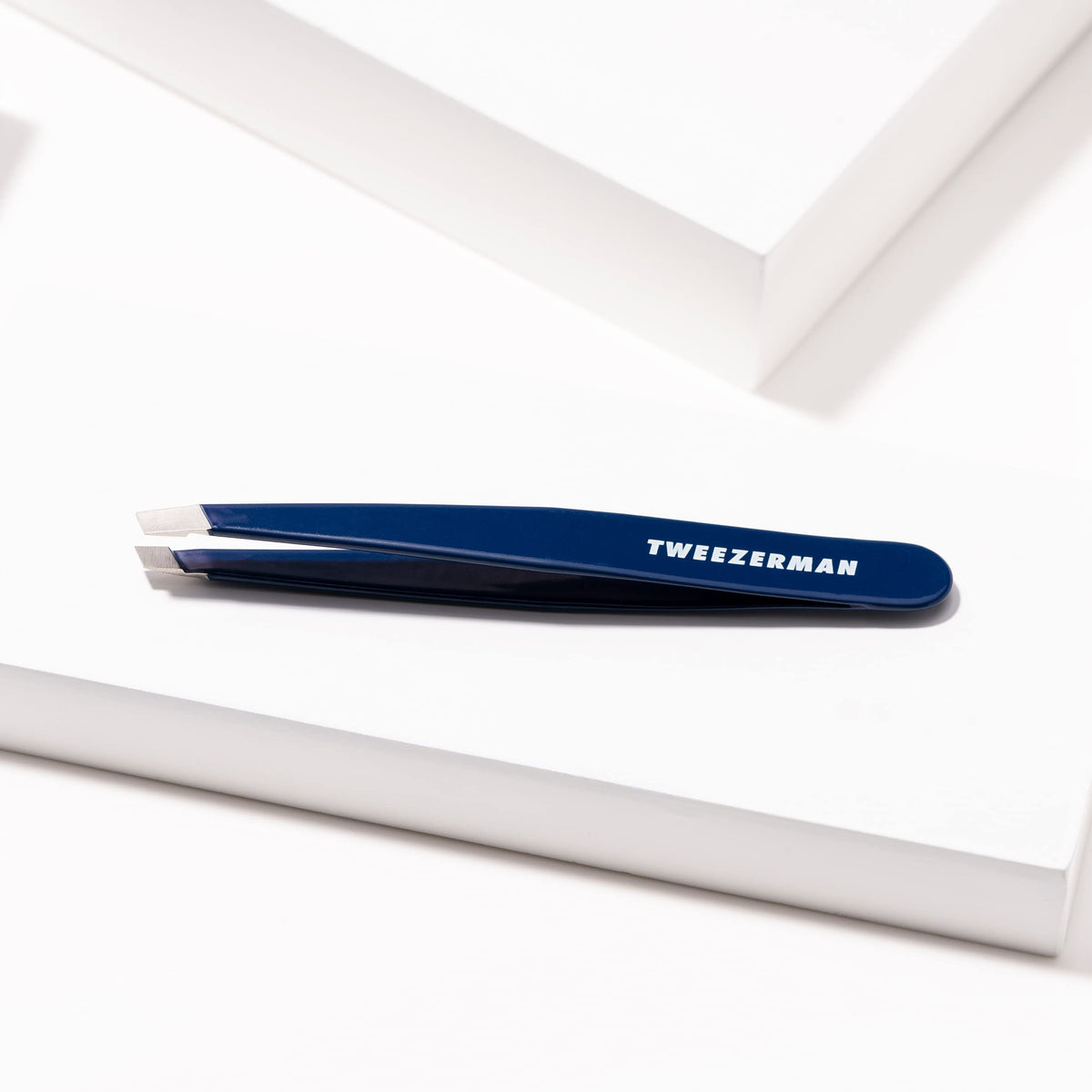 Tweezerman Exclusive Evening Blue Slant Tweezer - Hair Removal Tweezers, Stainless Steel 🍁 All In One Marketplace Canada