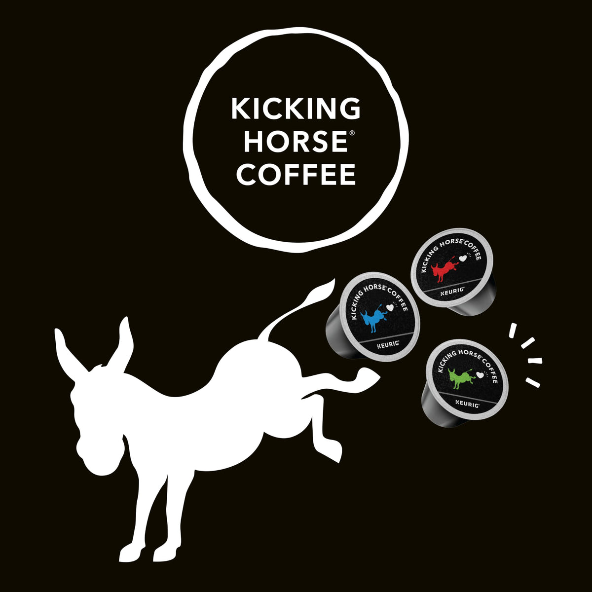 Kicking Horse Three Sisters, Medium Roast, K-Cup Coffee Pods, 24 Count 🍁 All In One Marketplace Canada