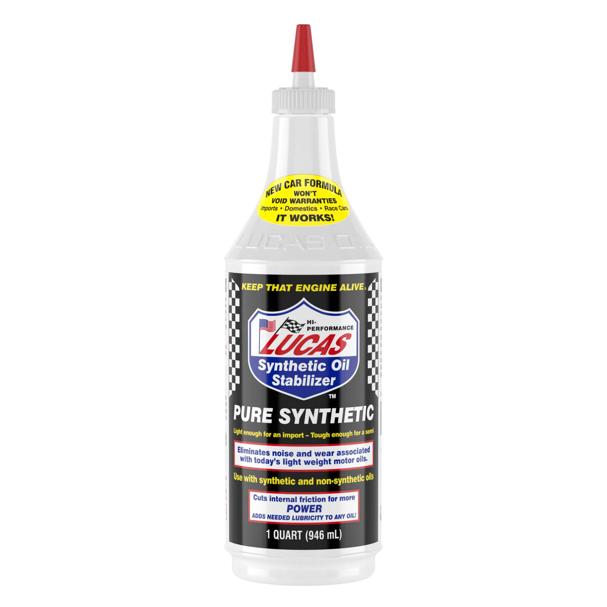 Lucas LUC10130 Synthetic Oil Stabilizer. Quart 🍁 All In One Marketplace Canada
