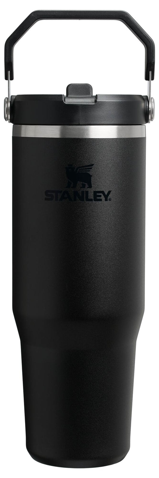 STANLEY IceFlow 2.0 Flip Straw Tumbler with Handle 30 oz | Twist On Lid and Flip Up Straw | Leak Resistant Water Bottle | Insulated Stainless Steel | BPA-Free | Black 2.0 🍁 All In One Marketplace Canada