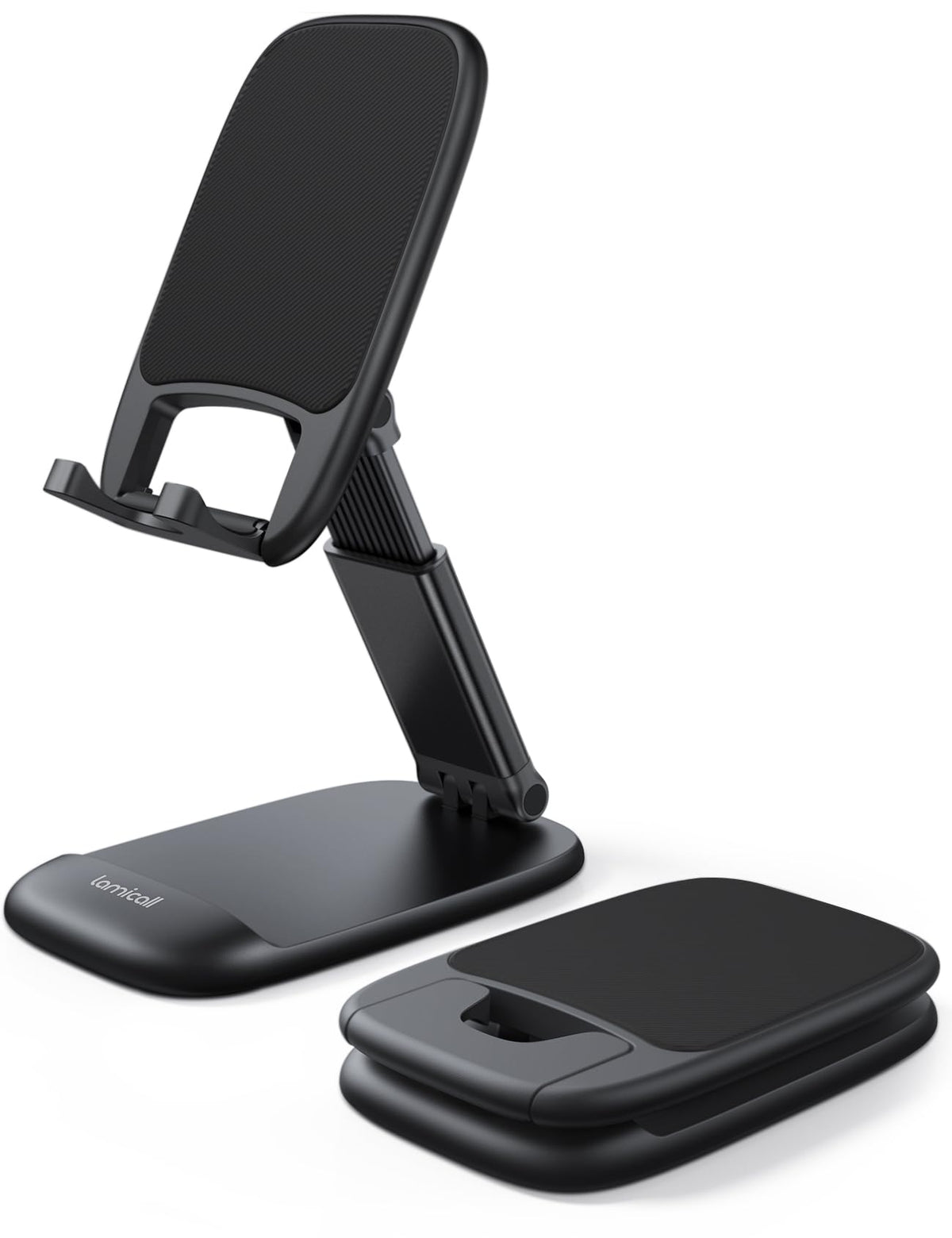 Lamicall Foldable Phone Stand for Desk - Height Adjustable Cell Phone Holder Portable Cellphone Cradle Desktop Dock Mom Gift Compatible with iPhone 14 15 16 17 Pro Max Plus Air, S24 S25 Ultra, 4-8" 🍁 All In One Marketplace Canada