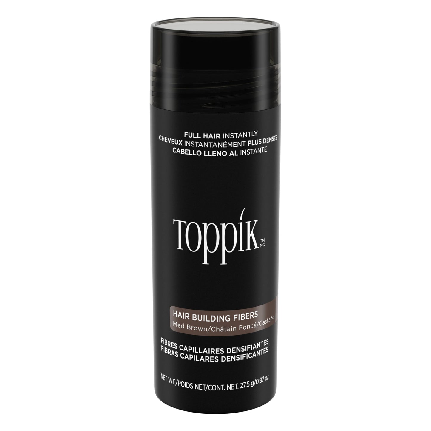 TOPPIK Hair Building Fibers, 27.5 g, Fill In Fine or Thinning Hair, Instantly Thicker Looking, Multiple Shades for Men & Women 🍁 All In One Marketplace Canada