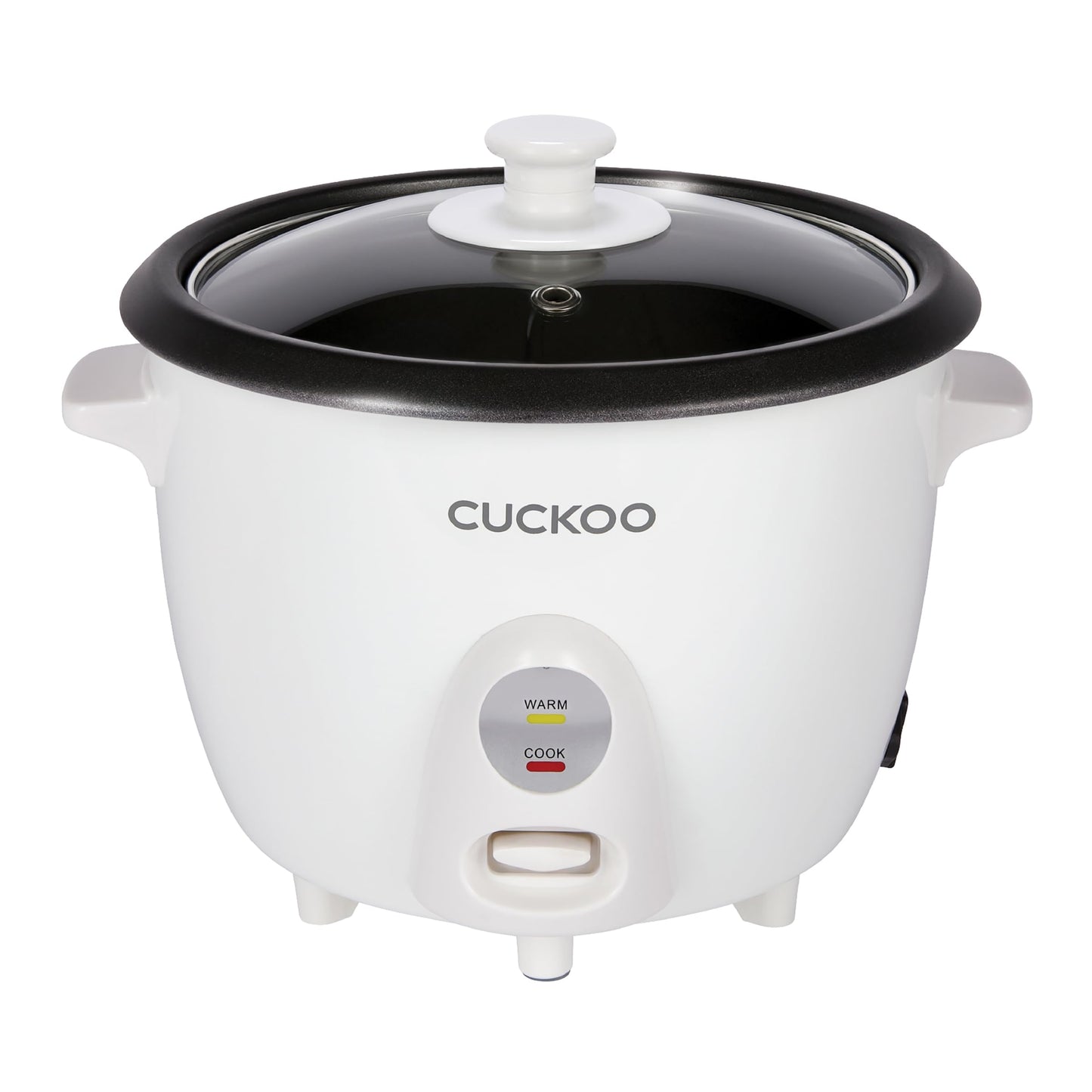 CUCKOO One Touch Rice Cooker 6-Cup (Uncooked) / 12-Cup (Cooked), Small Rice Cooker & Warmer with Steamer Tray, Versatile Grain Cooker, Soup Maker, Auto Keep Warm, White (CR-0601C) 🍁 All In One Marketplace Canada