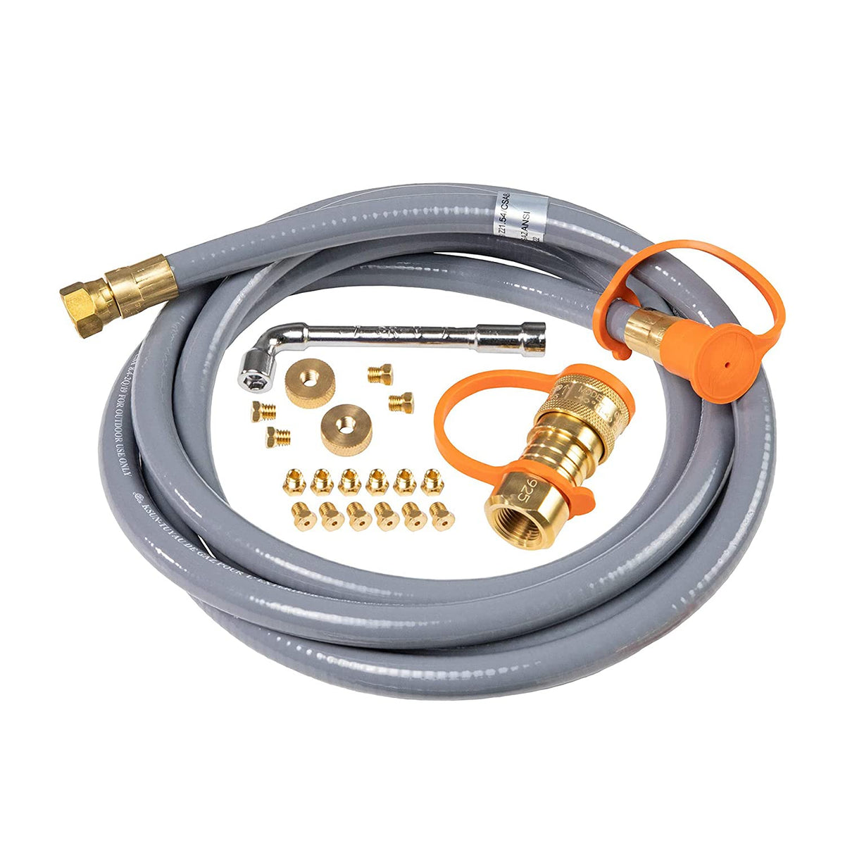 Blackstone Propane to Natural Gas Conversion Kit for Grill, Griddle – Compatible with Blackstone 28", 36" Griddles, Tailgater, Rangetop Combo & Single Burner Rec Stove – Hose, Quick Connect Fitting 🍁 All In One Marketplace Canada