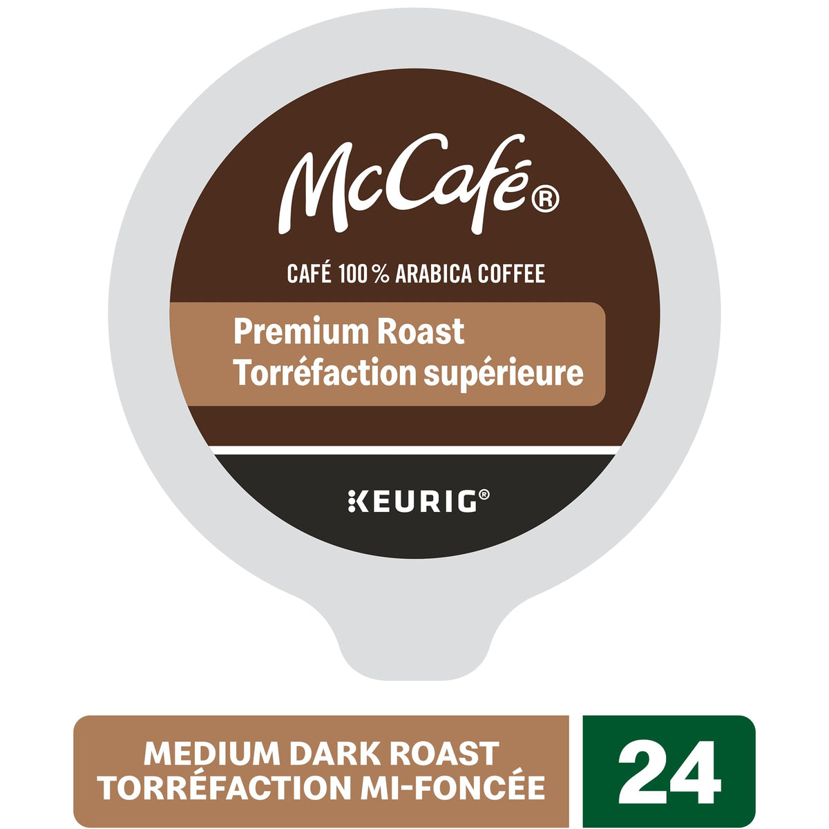 McCafé Premium Medium Dark Roast, K-Cup Coffee Pods, 24 Count 🍁 All In One Marketplace Canada