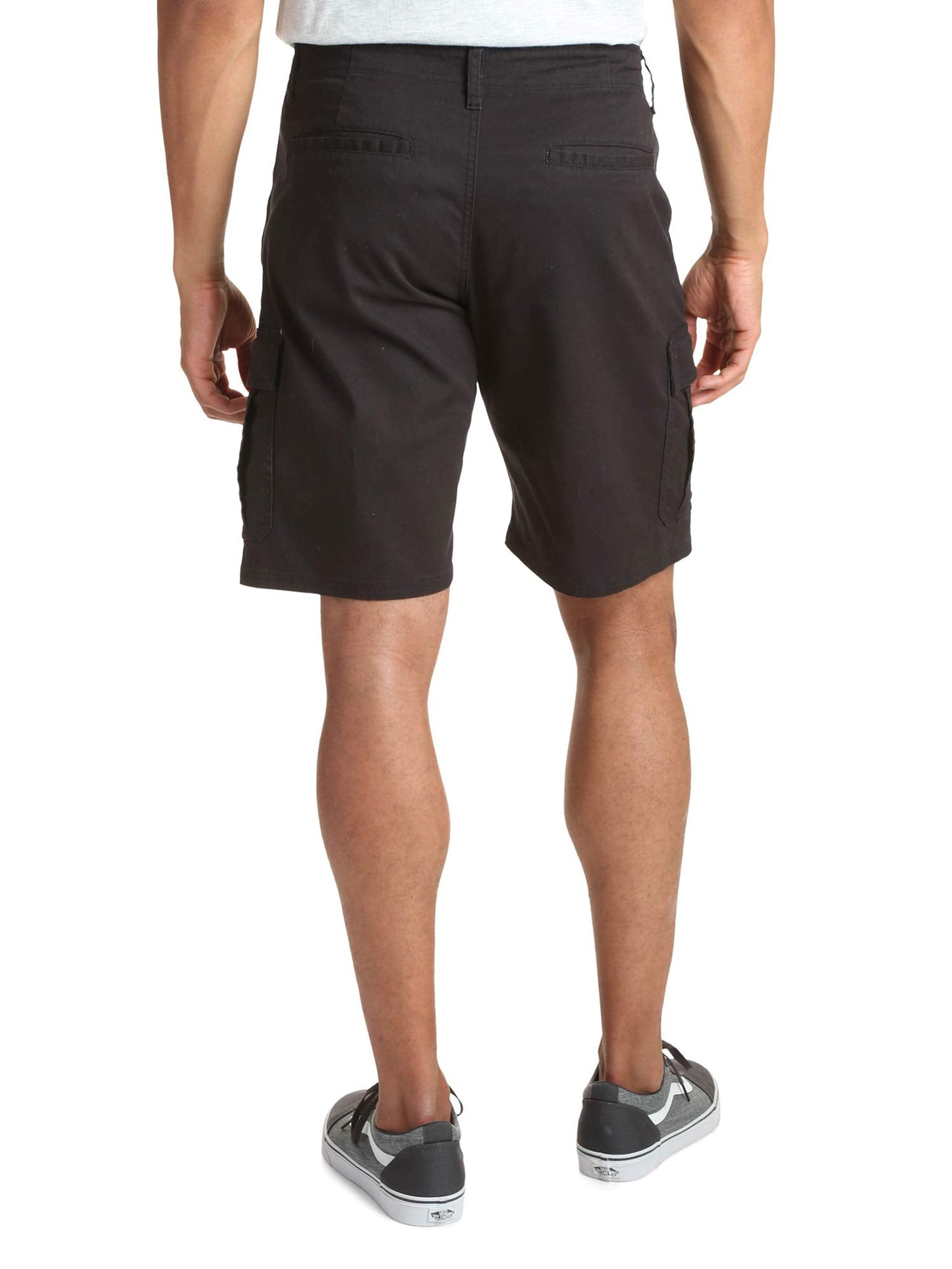 Wrangler Authentics Men's Classic Cargo Stretch Short, Black Twill, 36 🍁 All In One Marketplace Canada