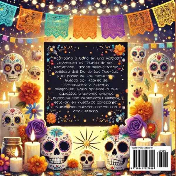 Sofia en el Dia de los Muertos: Una mágica historia de Día de los Muertos (Day Of the Dead) y Halloween para niños: Un viaje cultural a través de la celebración mexicana con lecciones de amor y recuerdos eternos.