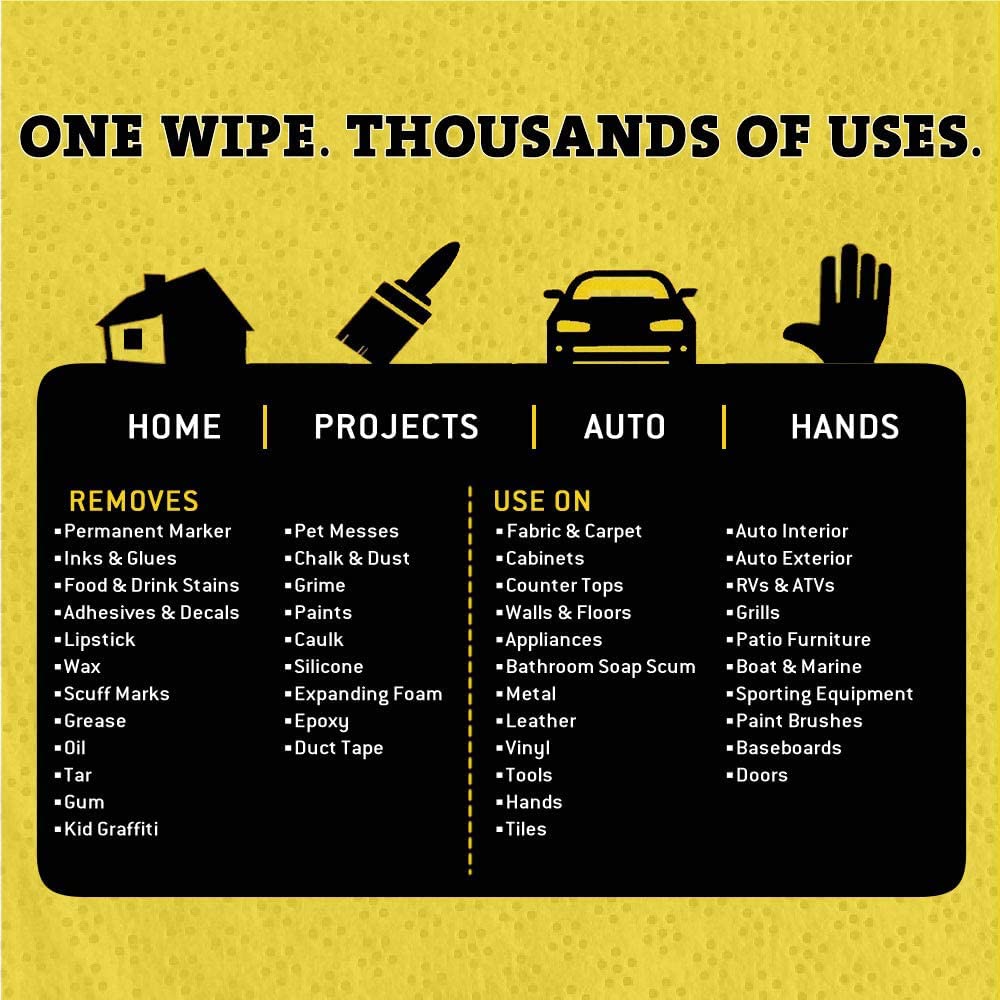 Tub O Towels TW90 Heavy-Duty 10" x 12" Size Multi-Surface Cleaning Wipes, 90 Count Per Canister 🍁 All In One Marketplace Canada