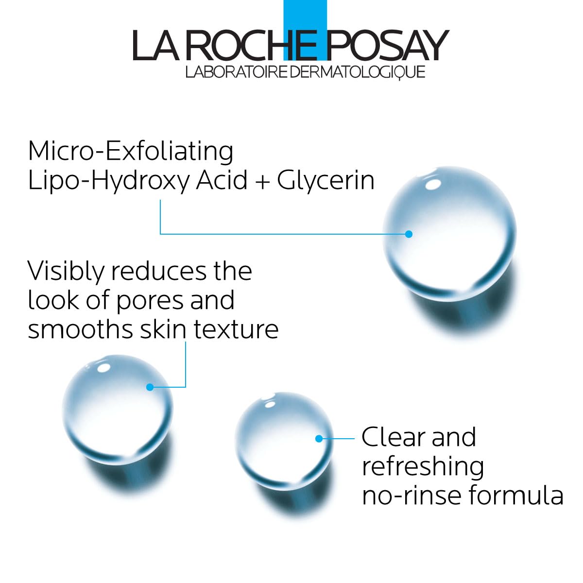 La Roche-Posay Face Toner Skincare, Effaclar Astringent For Oily Acne Prone Skin With Exfoliating Salicylic Acid And LHA, Reduces Look Of Pores, Dermatologist Recommended, 200Ml 🍁 All In One Marketplace Canada