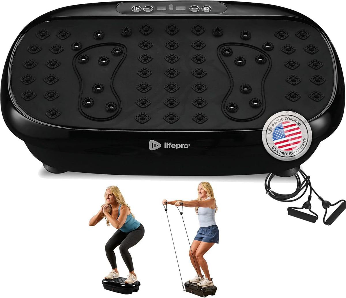 Lifepro HexaplateLite Vibration Plate Exercise Machine-Small & Lightweight 🍁 All In One Marketplace Canada