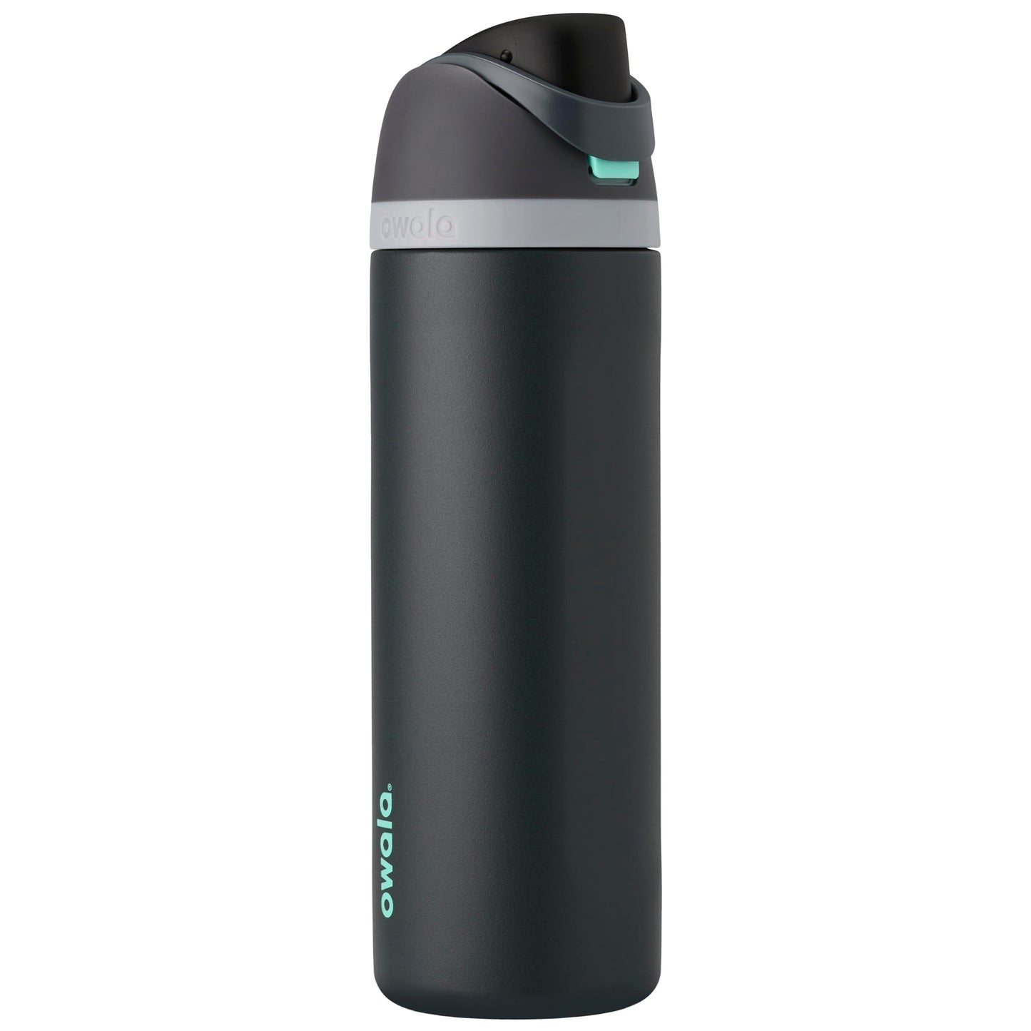 Owala FreeSip Insulated Stainless Steel Water Bottle with Straw for Sports and Travel, BPA-Free, 24oz, Foggy Tide 🍁 All In One Marketplace Canada