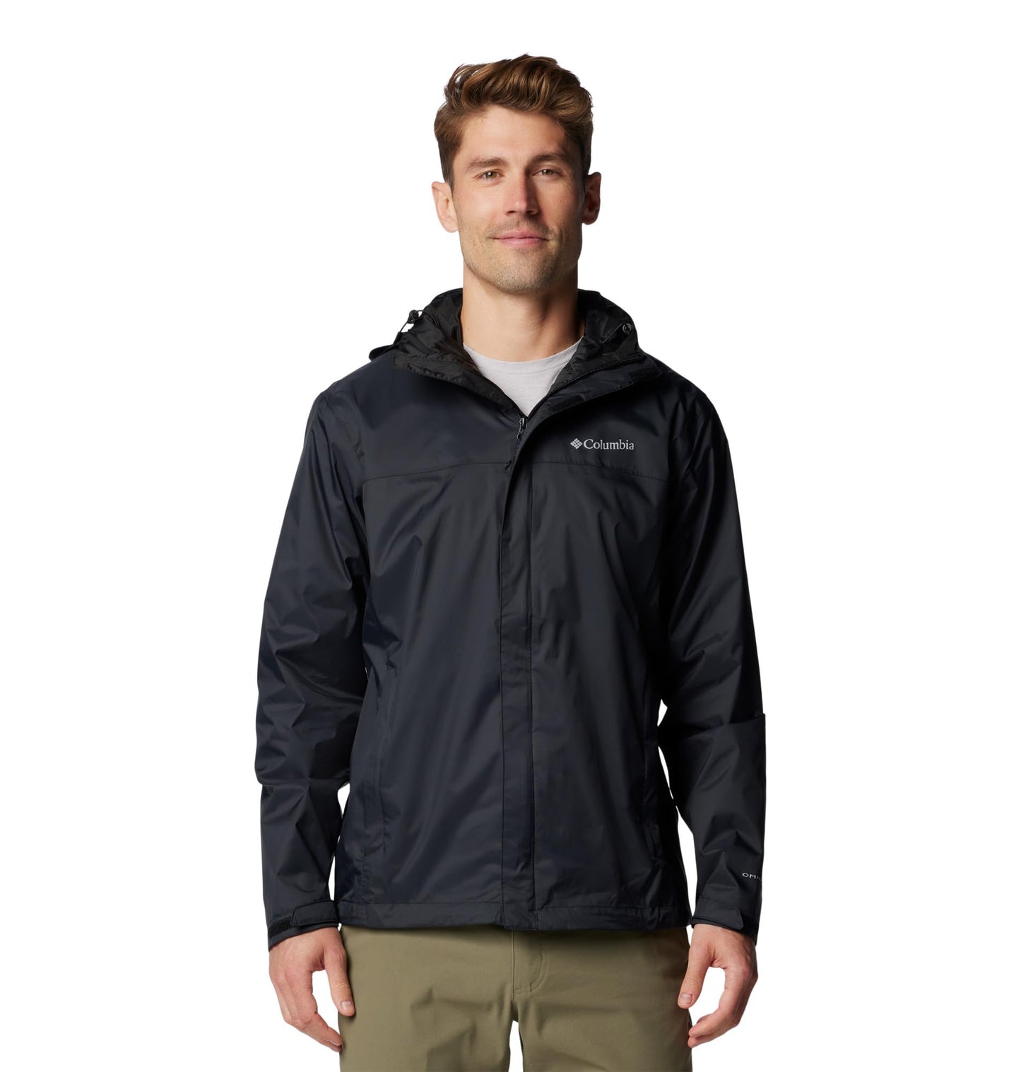 Columbia Men's Watertight II Waterproof Rain Jacket, Black, Medium 🍁 All In One Marketplace Canada
