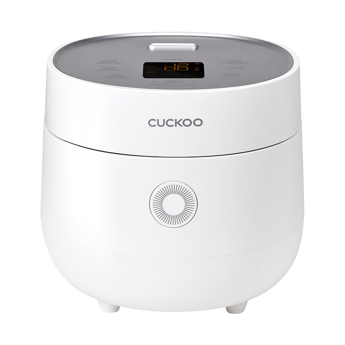 CUCKOO CR-0375FW | 3-Cup (Uncooked) Micom Rice Cooker | 10 Menu Options: Oatmeal, Brown Rice & More, Touch-Screen, Nonstick Inner Pot | White (CR-0375FW) 🍁 All In One Marketplace Canada