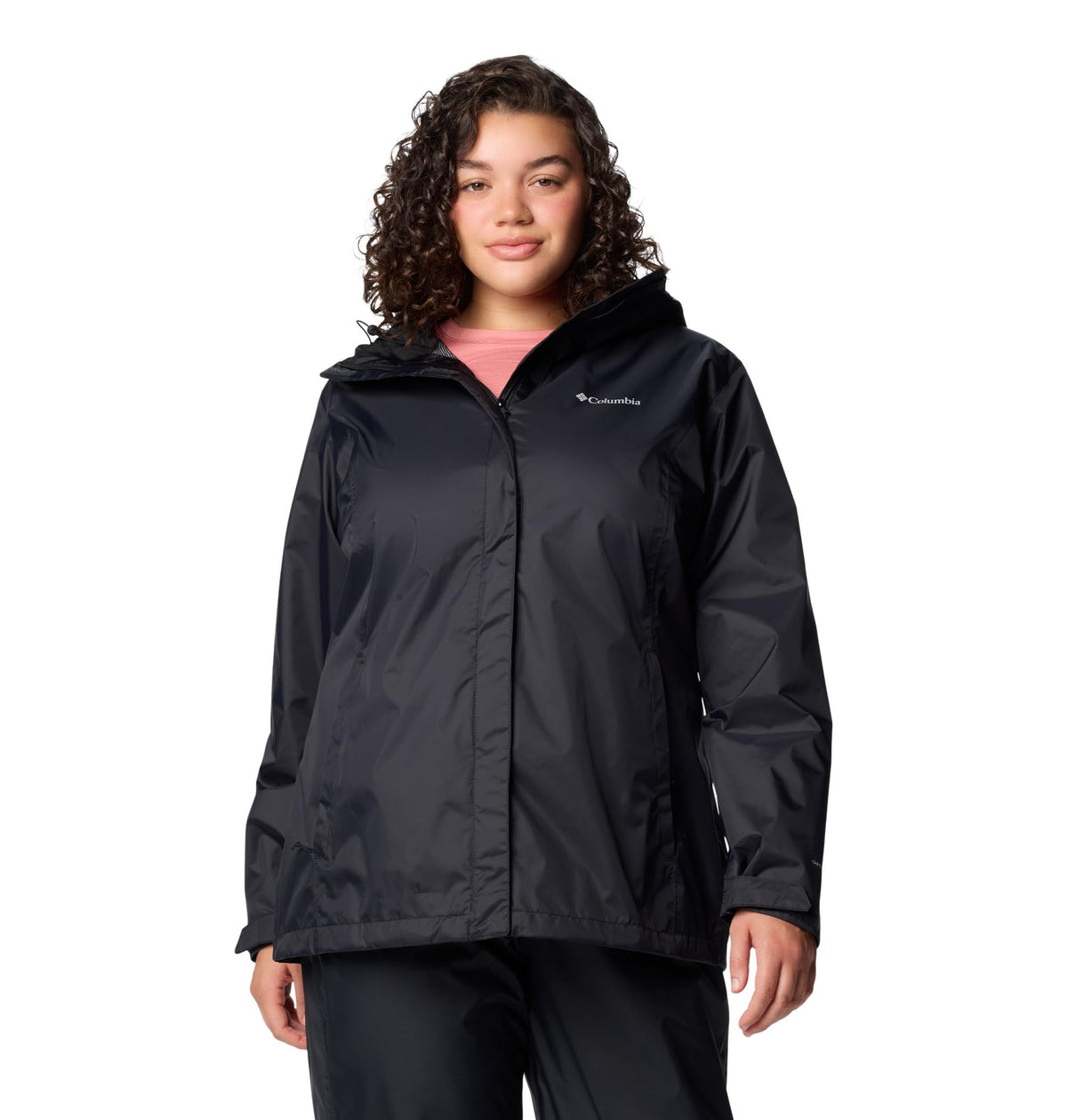 Columbia Womens Arcadia II Waterproof Rain Jacket, Black, Small 🍁 All In One Marketplace Canada