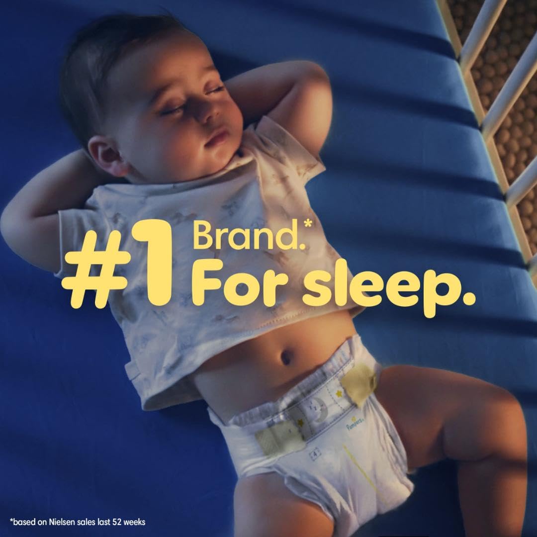 Pampers ZZZ Overnight Diapers, Size 7, Nighttime Protection Disposable Baby Diaper, 1 Pack (Count of 36) 🍁 All In One Marketplace Canada