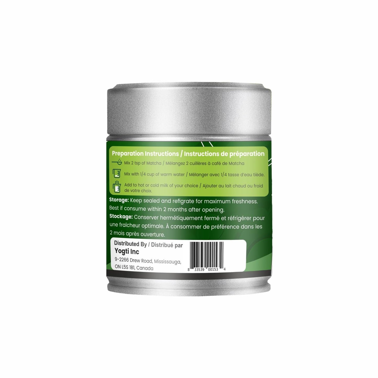 Organic Matcha Green Tea Powder – Ceremonial Grade – 50g Tin | Premium Japanese Green Tea | Smooth & Vibrant | Superfood for Lattes, Smoothies & Baking 🍁 All In One Marketplace Canada