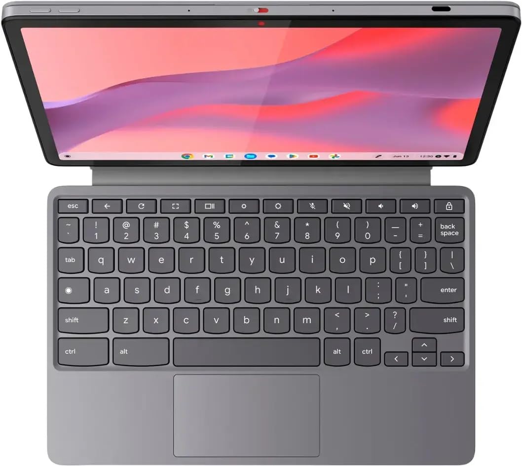 Lenovo Ideapad Chromebook | IP Duet 11 | Detachable Laptop | 10.9" 2K Touchscreen | MediaTek Kompanio 838 Processor | 4GB ‎LPDDR4X RAM 128GB Flash Memory | Stylus not Included | 83HH0002US 🍁 All In One Marketplace Canada