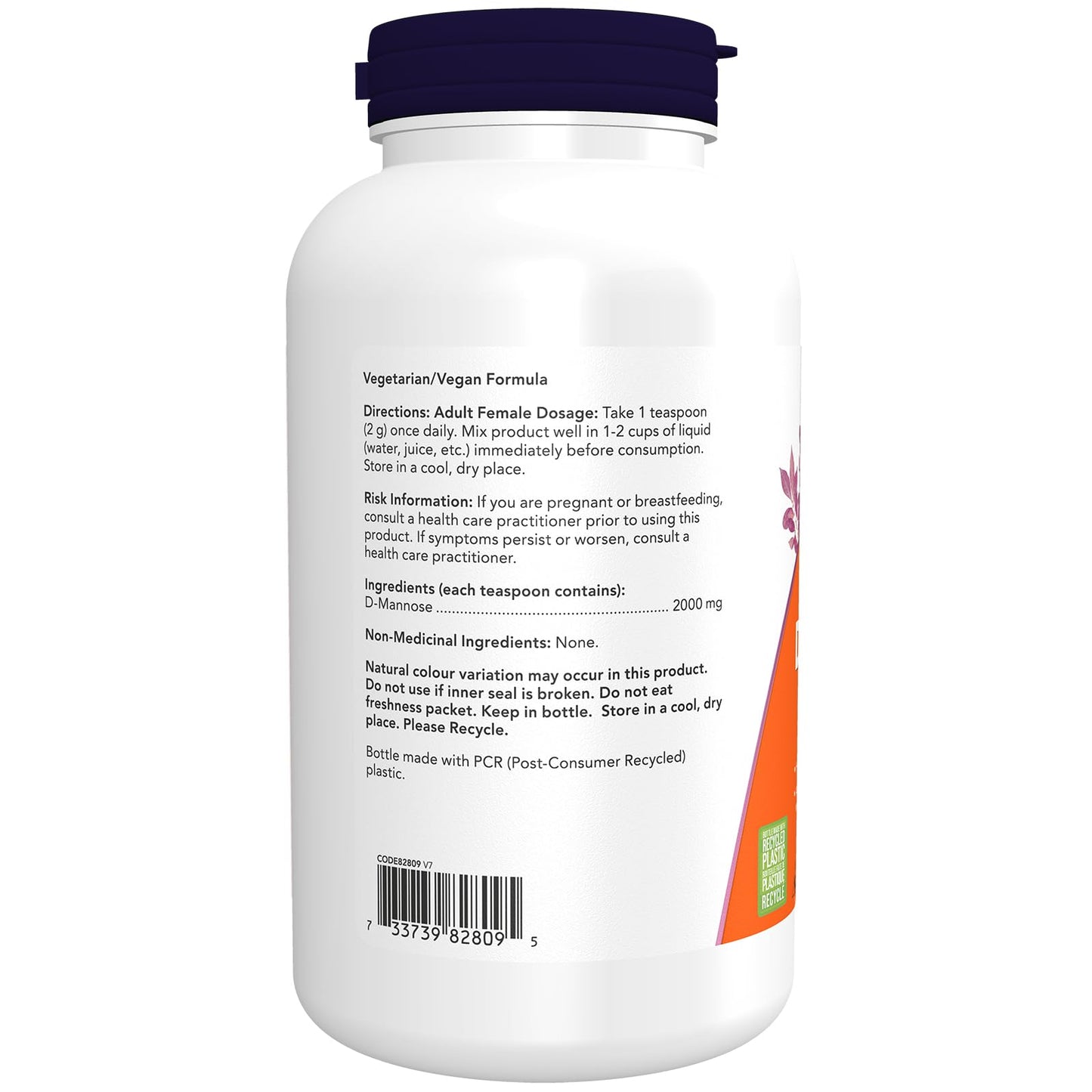 NOW Supplements, D-Mannose Powder, Non-GMO Project Verified, Healthy Urinary Tract, Unflavoured, 170g 🍁 All In One Marketplace Canada