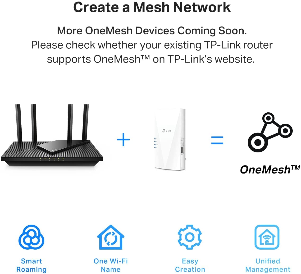 TP-Link AX1800 WiFi Extender Internet Booster (RE600X) - WiFi 6 Range Extender Covers up to 1500 sq.ft and 30 Devices, Dual Band, AP Mode w/Gigabit Port, APP Setup 🍁 All In One Marketplace Canada