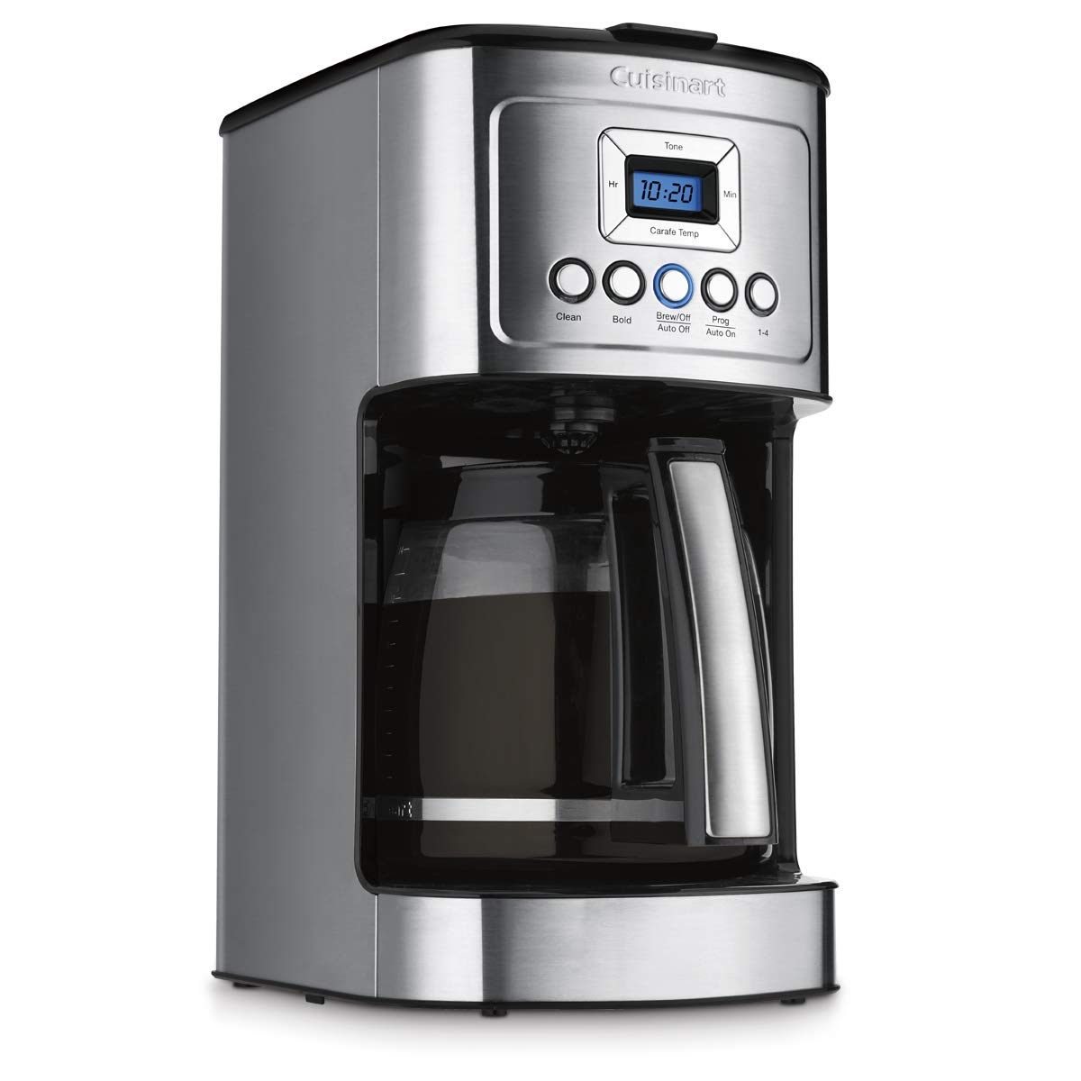 Cuisinart 14-Cup Programmable Coffee Maker with PerfecTemp Glass Carafe, 1-4 Cup Setting, Brew Strength Control and Brew Pause, Stainless Steel (DCC-3200C) 🍁 All In One Marketplace Canada