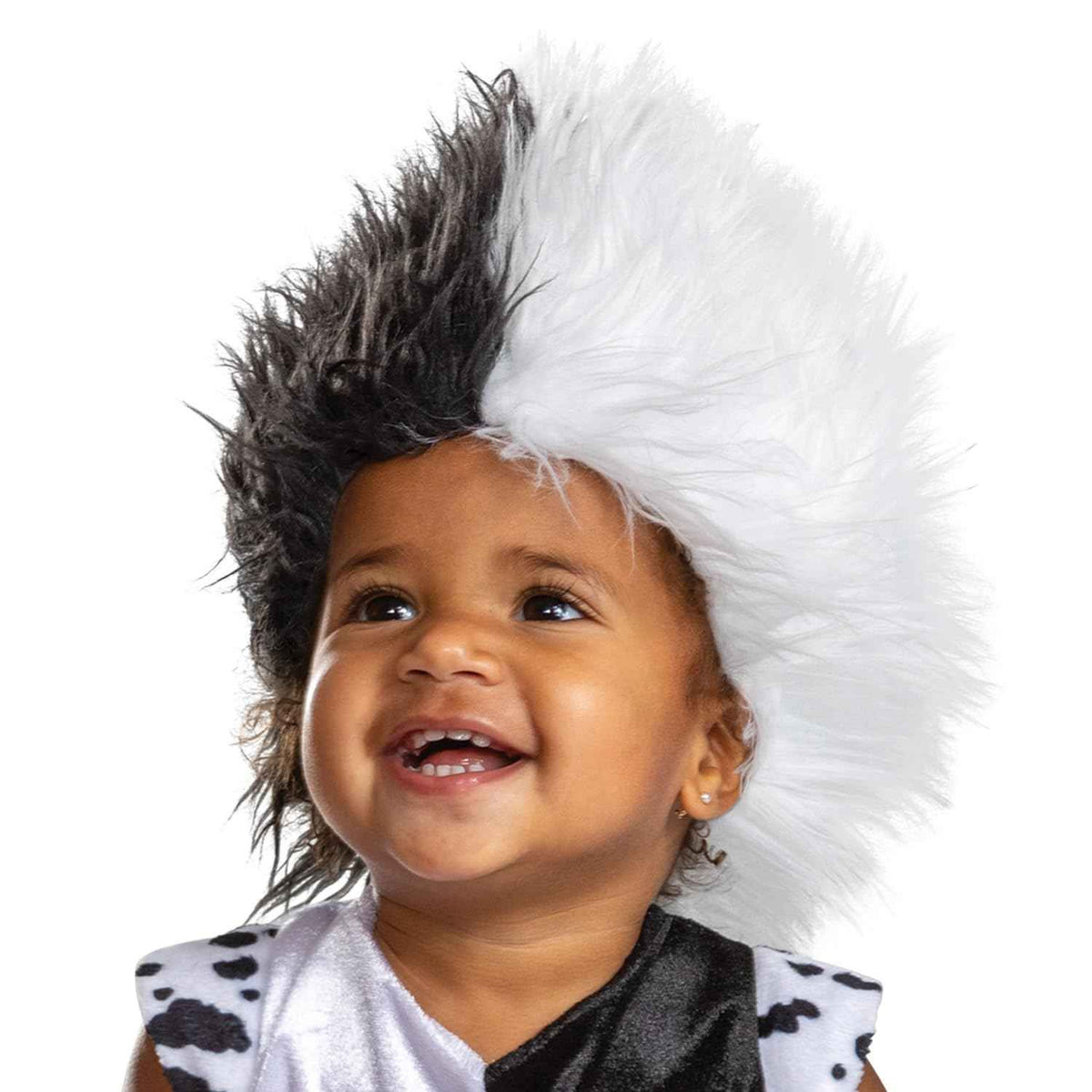 Cruella Infant Costume, Official Disney Baby Costume Outfit for Halloween, (6-12 months)