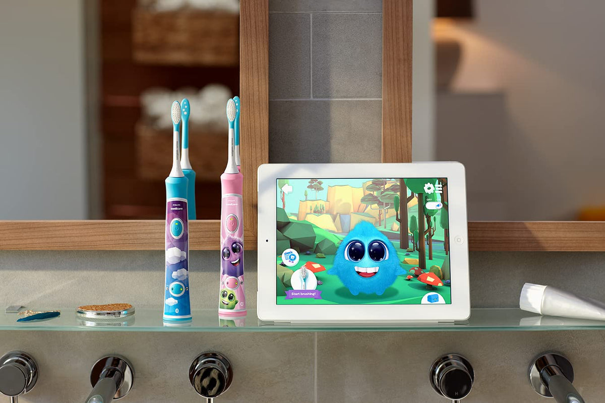 Philips Sonicare for Kids Pink Rechargeable Electric Toothbrush, HX6351/41 🍁 All In One Marketplace Canada
