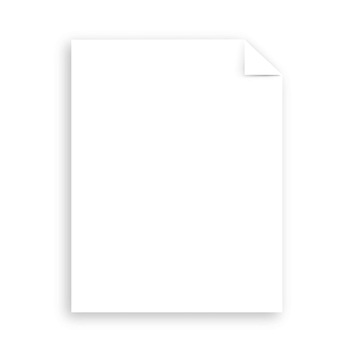 Neenah Coverstock, Bright White, 325 Sheets, 65 lb/176 gsm, 96 Brightness, 8.5" x 11" - MORE SHEETS! (91632), Ream 🍁 All In One Marketplace Canada