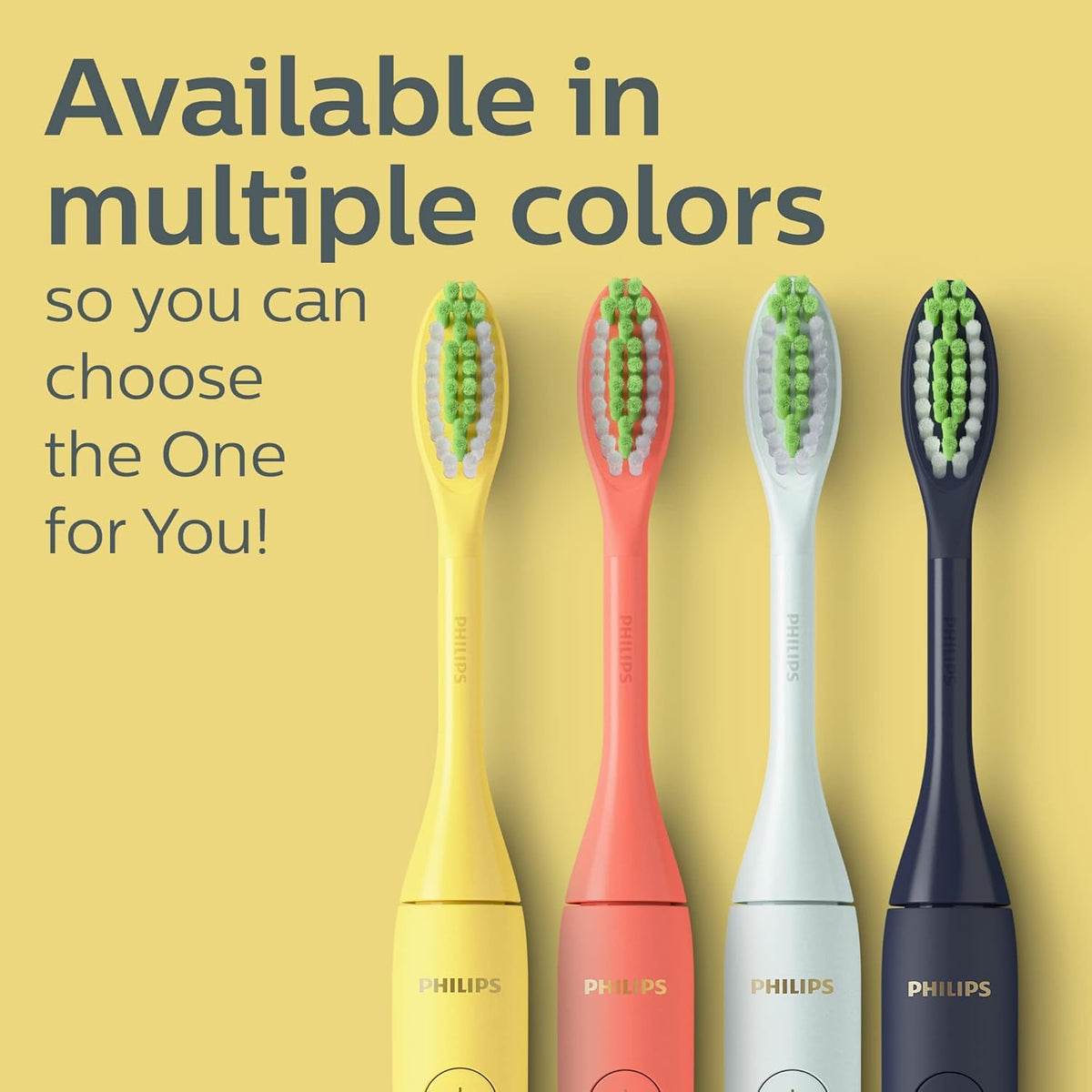 Philips One by Sonicare Battery Toothbrush, Brush Head Bundle, Mango, BD30001/AZ 🍁 All In One Marketplace Canada