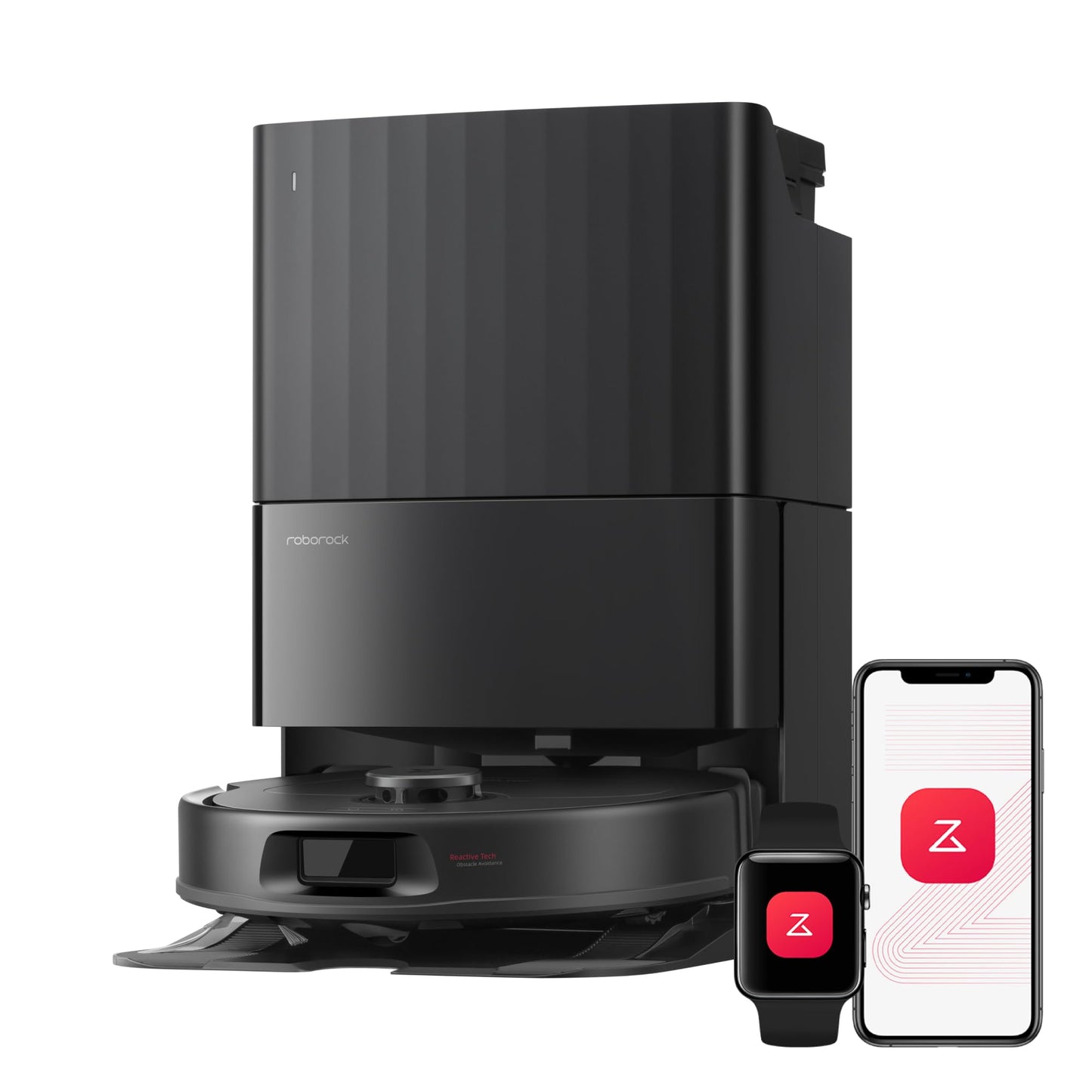 Roborock 2026 New Qrevo S Pro Robot Vacuum and Mop, 18,500Pa Suction, Anti-Tangle Brushes, Reactive AI Obstacle Recognition, 75℃ High-Temp Washing, 10mm Mop Lifting, Self-Emptying and Refilling 🍁 All In One Marketplace Canada