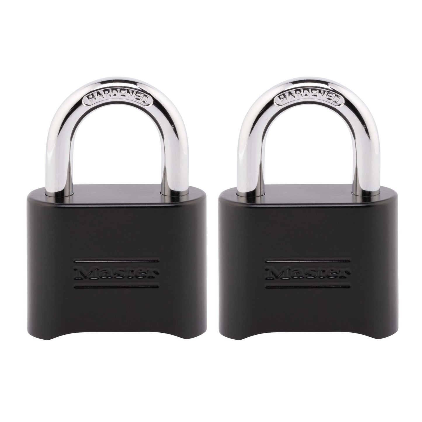 Master Lock Black Combination Padlock, Set Your Own Combo Lock, Weather Resistant Indoor and Outdoor Padlocks with Code for Gym Locker, Gate, Shed, 2 Pack, 178EC2 🍁 All In One Marketplace Canada