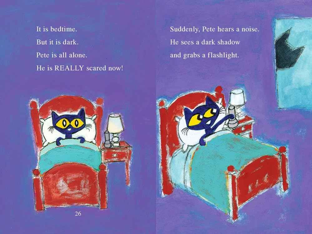 Pete the Cat: Scaredy Cat!: A Halloween Book for Kids