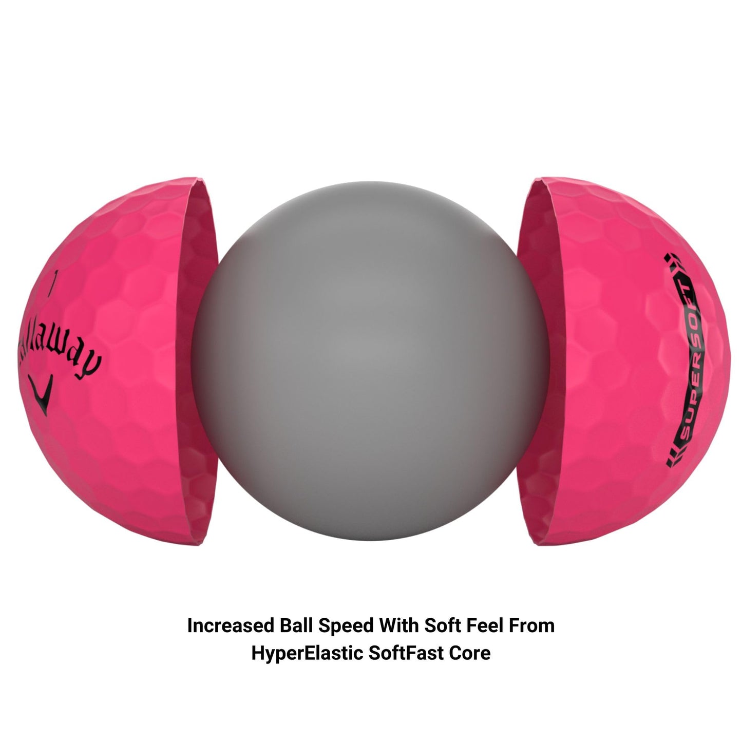 Callaway Golf Supersoft Golf Balls (2023, Pink) 🍁 All In One Marketplace Canada