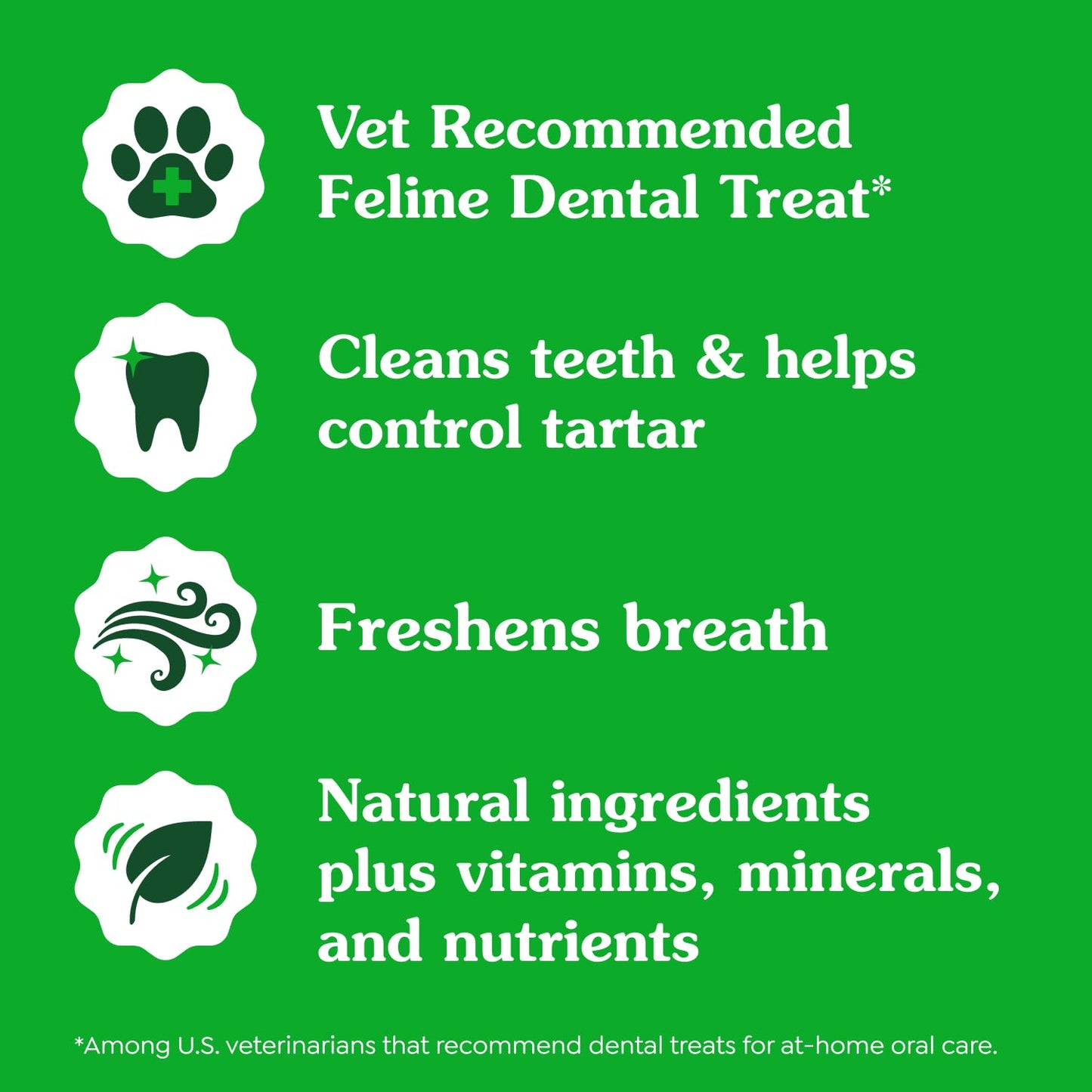 GREENIES Feline Cat Treats Natural Dental Care, Oven Roasted Chicken Flavour, 21oz. Tub 🍁 All In One Marketplace Canada
