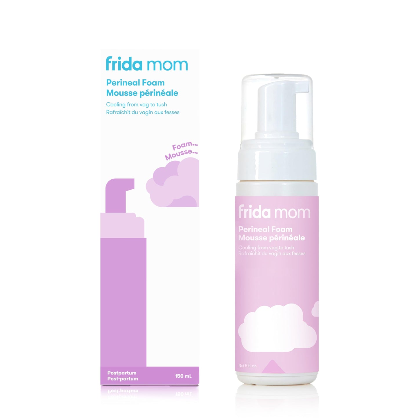 Frida Mom Witch Hazel Perineal Healing Foam for Postpartum Care, Cooling Pain Relief and Hemorrhoid Treatment, 5 Fl Oz 🍁 All In One Marketplace Canada