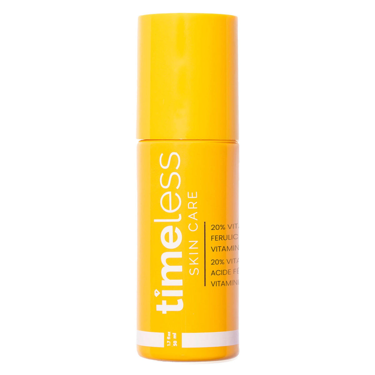 Timeless Skin Care Vitamin CSerum with Vitamin E & Ferulic Acid - 20% Vitamin C Brightening Serum - FaceSerum for Oily & Dry Skin - Fragrance-Free Serum for Skin Care - 1.7 oz 🍁 All In One Marketplace Canada