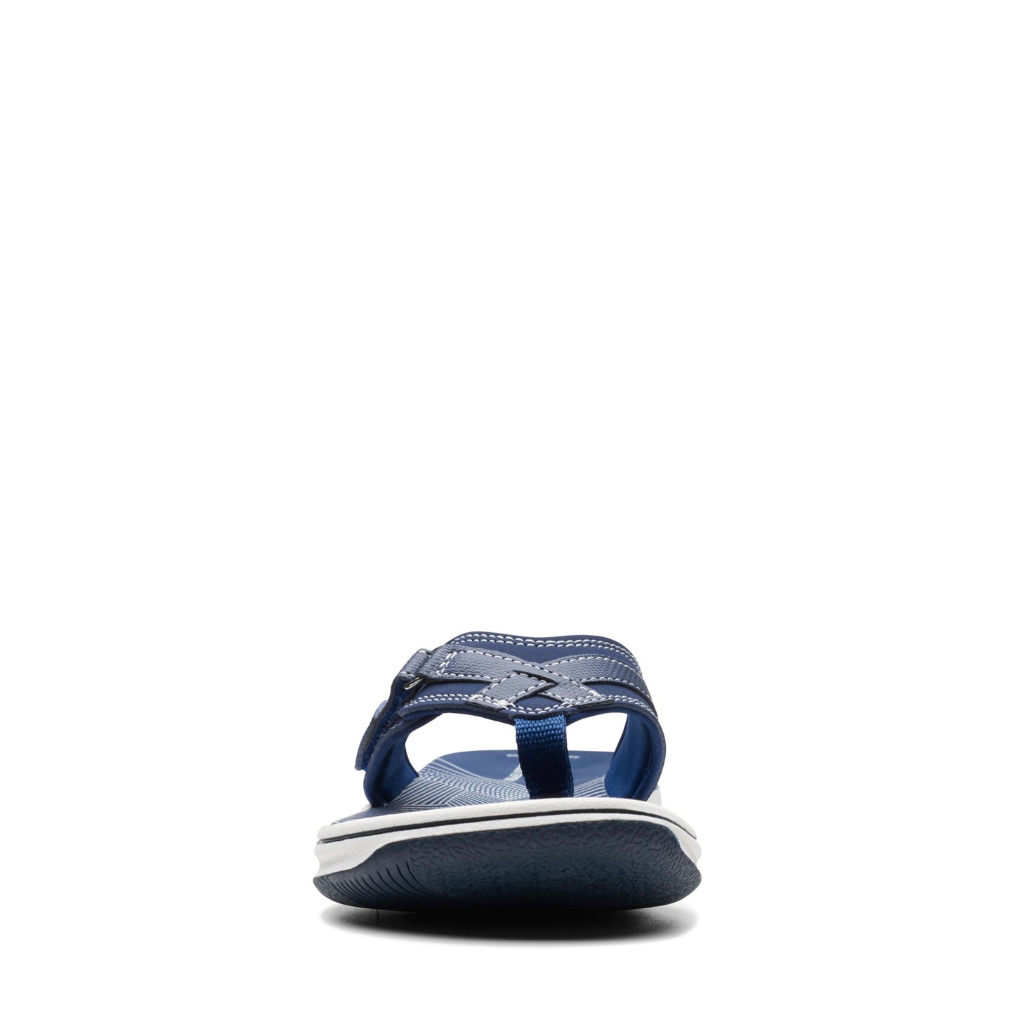 Clarks Women's Breeze Sea Flip Flops, Navy Syn, 7 B(M) US 🍁 All In One Marketplace Canada