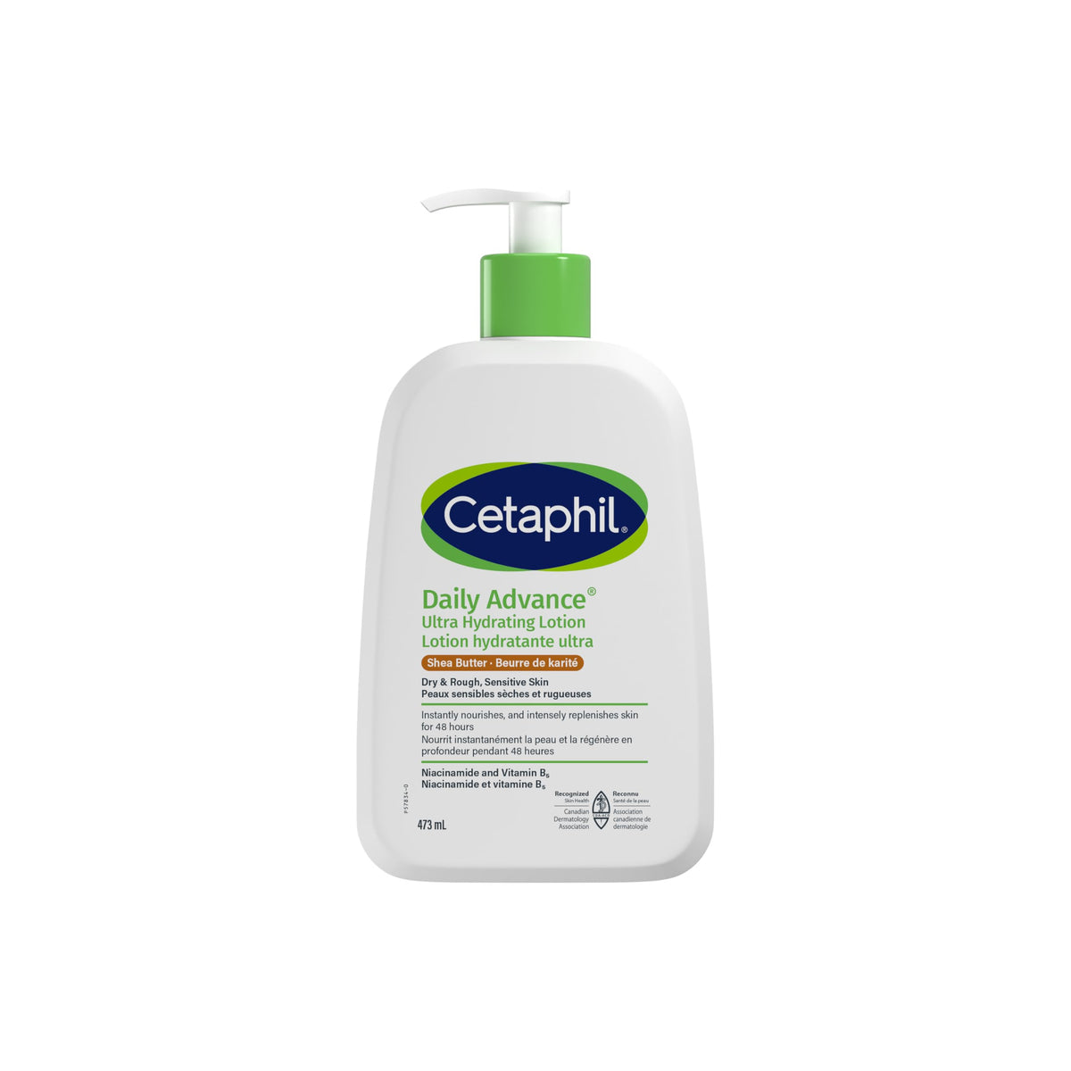 Cetaphil Daily Advance Body Lotion, Ultra Hydrating Body Lotion with Shea Butter for Dry & Sensitive Skin, 48Hr Hydration, Non-Greasy, Non-Comedogenic, Dermatologist Recommended, 473ml 🍁 All In One Marketplace Canada