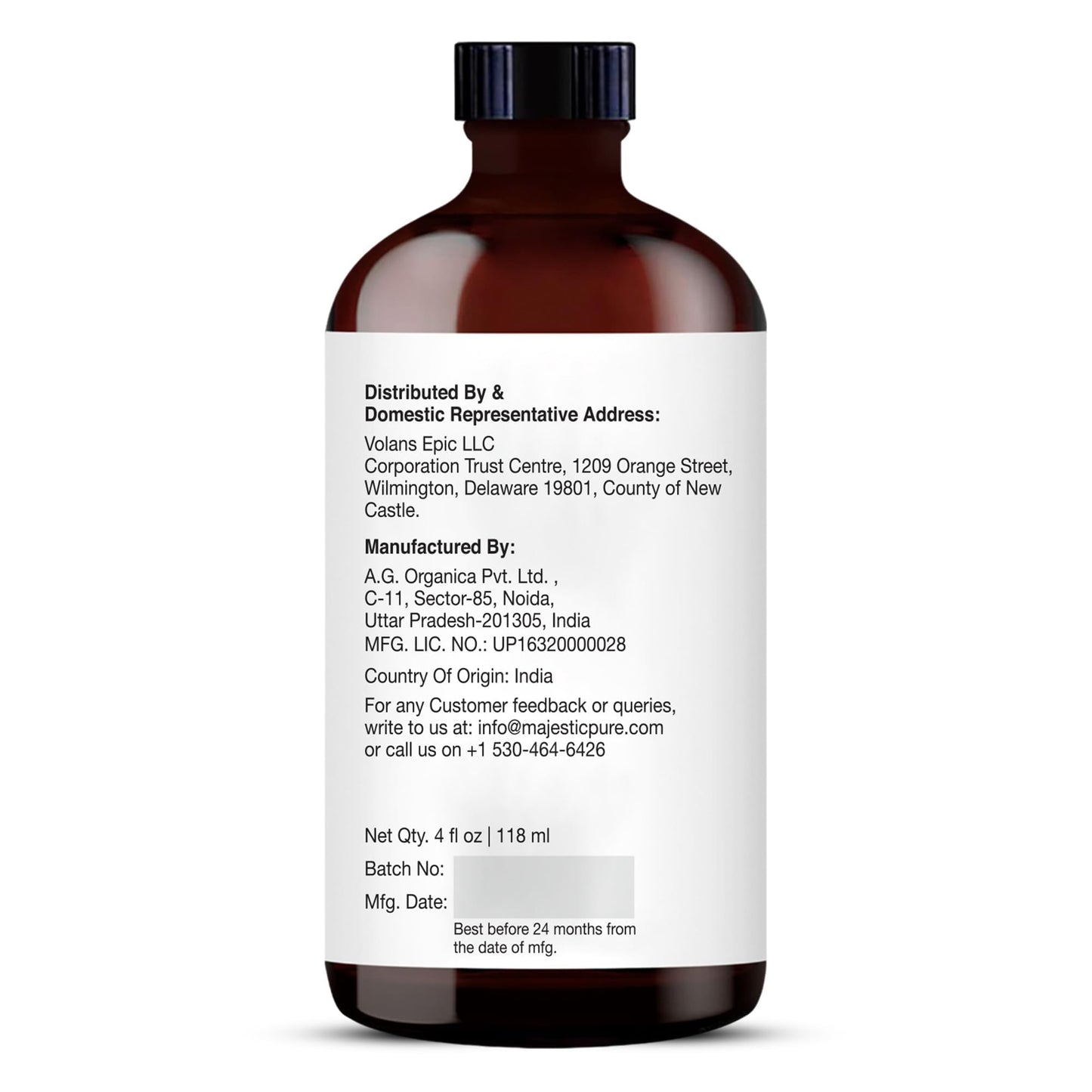 Majestic Pure Eucalyptus Essential Oil - Huge 118 ml - 100% Pure and Natural Oil for Soap Making Scent- Premium Grade with Glass Dropper 🍁 All In One Marketplace Canada