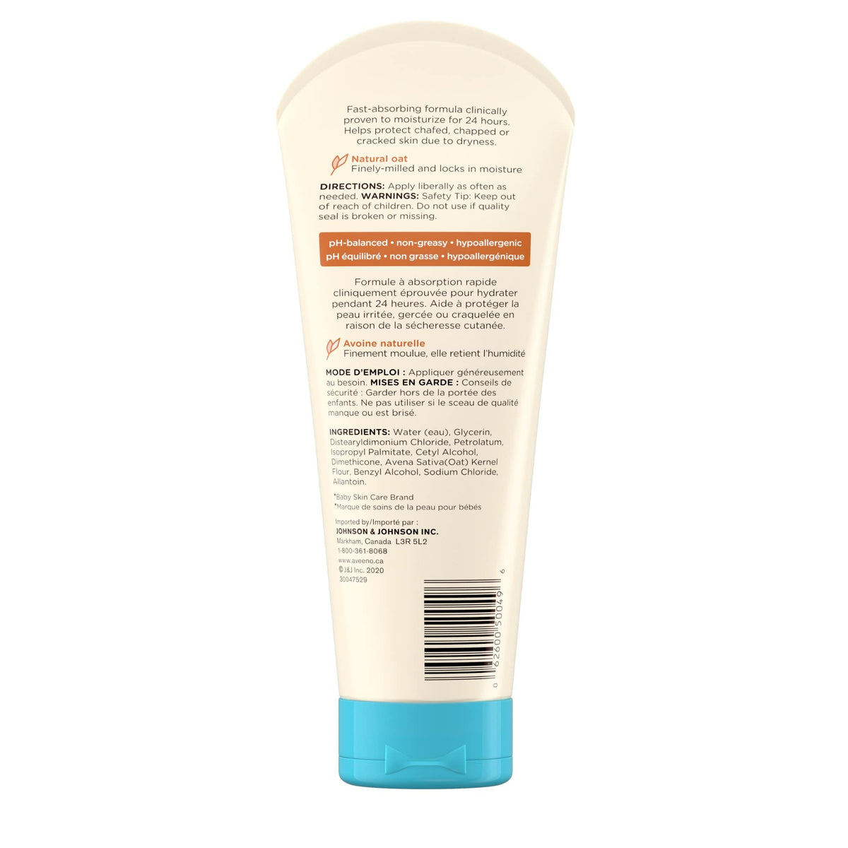 Aveeno Baby Gift Set With Baby Wash And Shampoo 236 mL, Baby Daily Moisturizing Lotion 227 mL and Penaten Diaper Rash Cream 113g 🍁 All In One Marketplace Canada