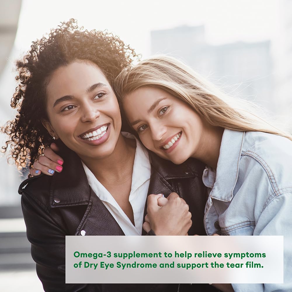Systane Omega-3 Supplement for Dry Eyes, Eye Supplement for Adults, Tear Film Support, Tear film Support, Ocular Supplement for Dry Eyes - 60 Liquid Gels 🍁 All In One Marketplace Canada