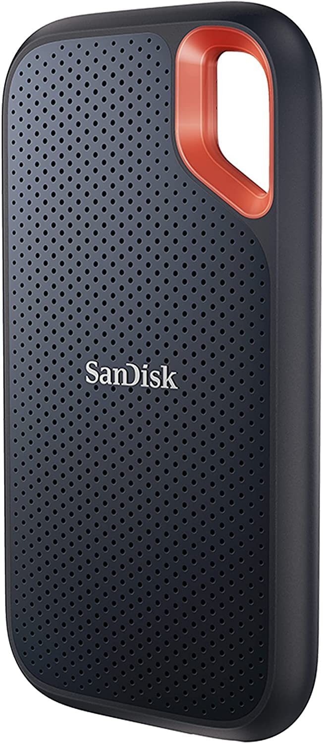 SANDISK 1TB Extreme Portable SSD (Old Model)- Up to 1050MB/s, USB-C, USB 3.2 Gen 2, IP65 Water and Dust Resistance, Updated Firmware - External Solid State Drive - SDSSDE61-1T00-G25 🍁 All In One Marketplace Canada