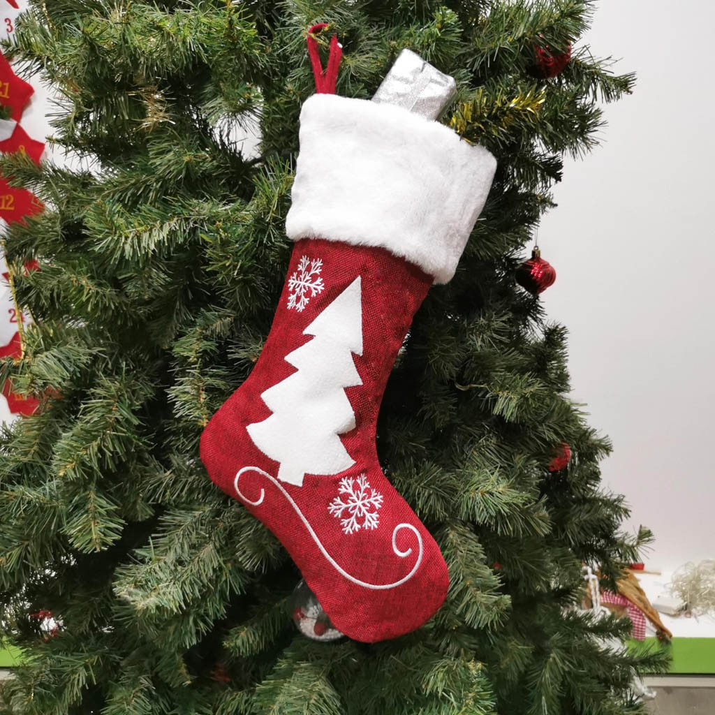 Christmas Stocking Gift Bag Holiday Decor