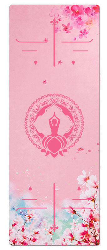 Non-Slip Yoga Mat – Rubber Fitness Exercise Mat