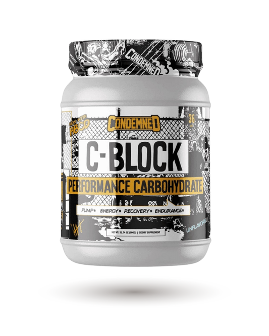 Condemned C Block: Premium Carbohydrate Supplements