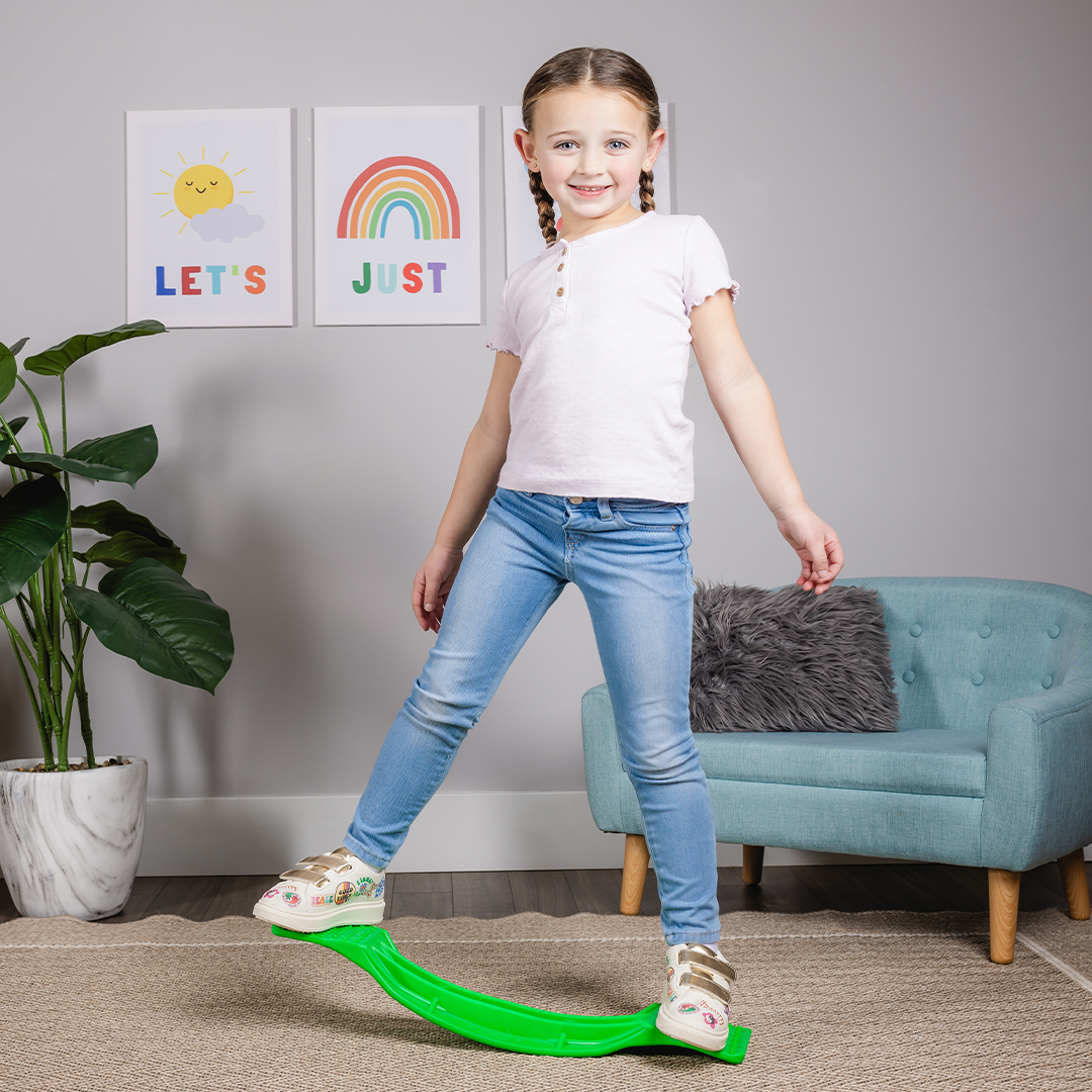 Bintiva - Balance Board Toy - Red - Ages 3+